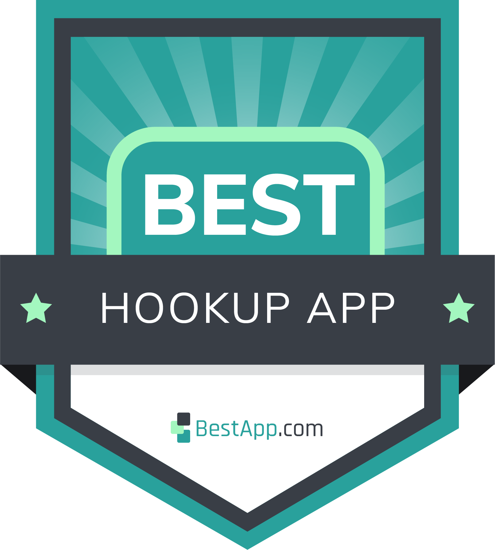 best hookup app badge