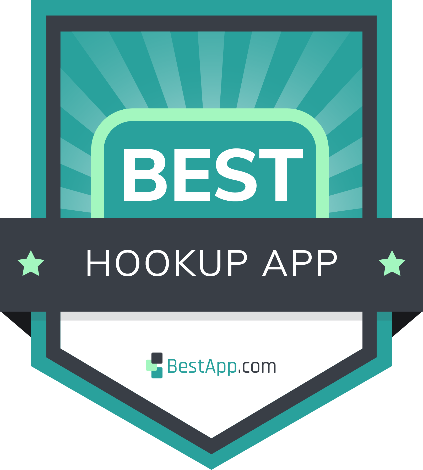 best hookup app badge