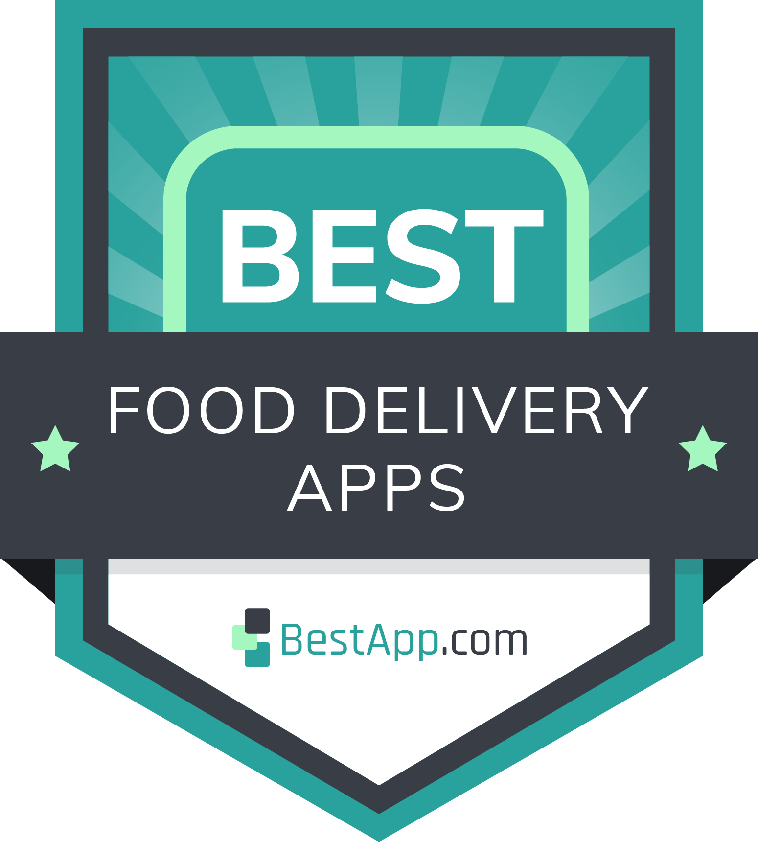 Best Food Delivery Apps Badge