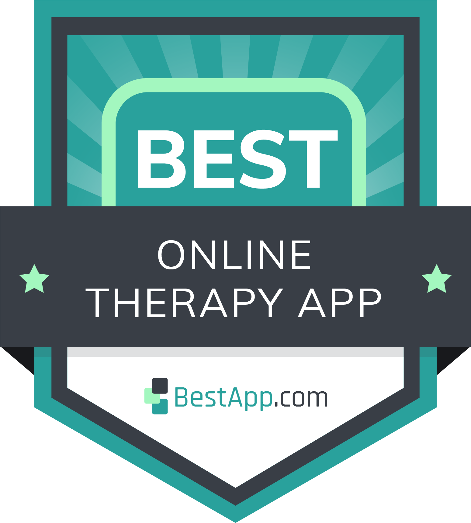 Best Online Therapy Apps Badge