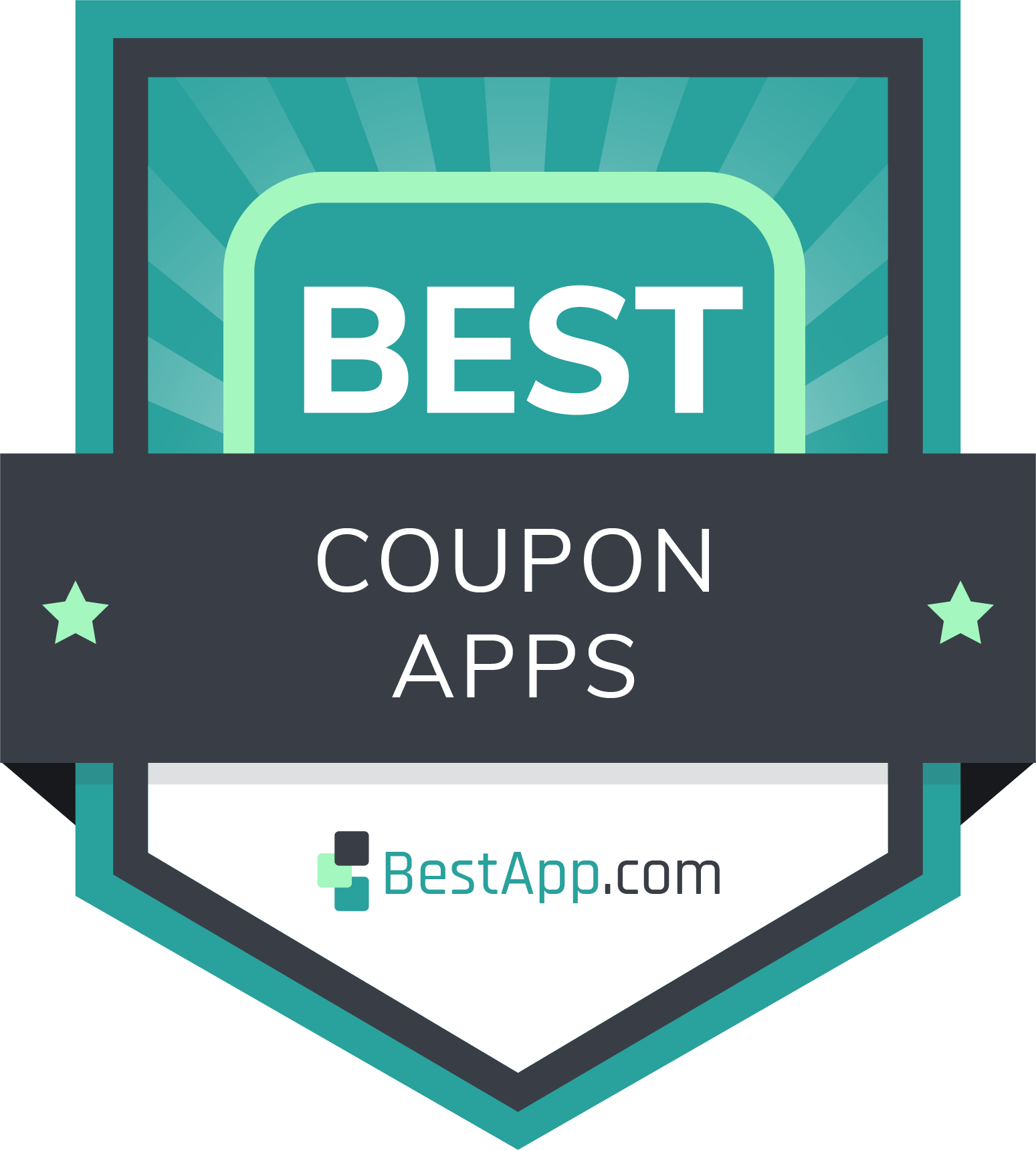 Best Coupon Apps Badge