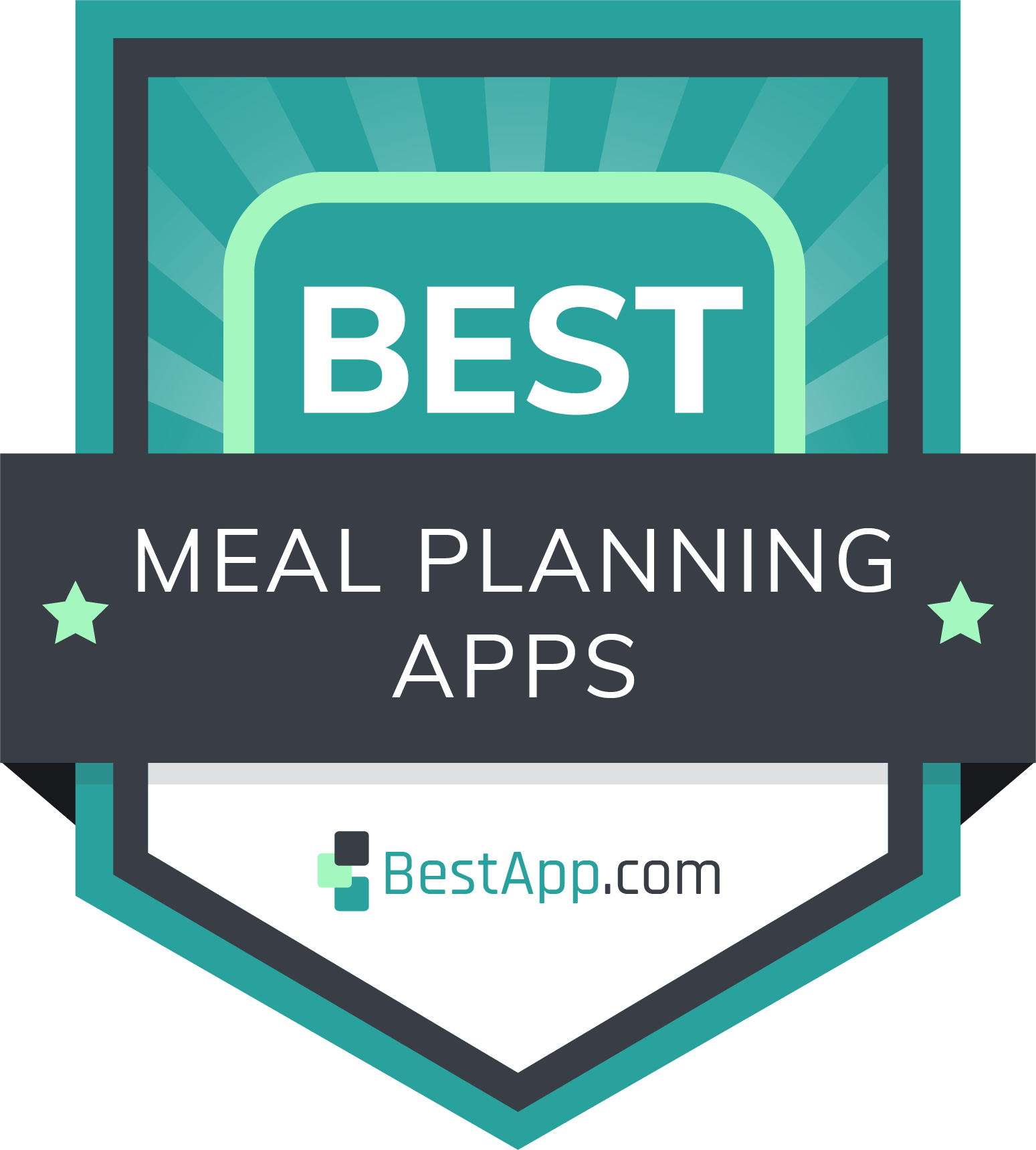 Best Meal Planning Apps Badge