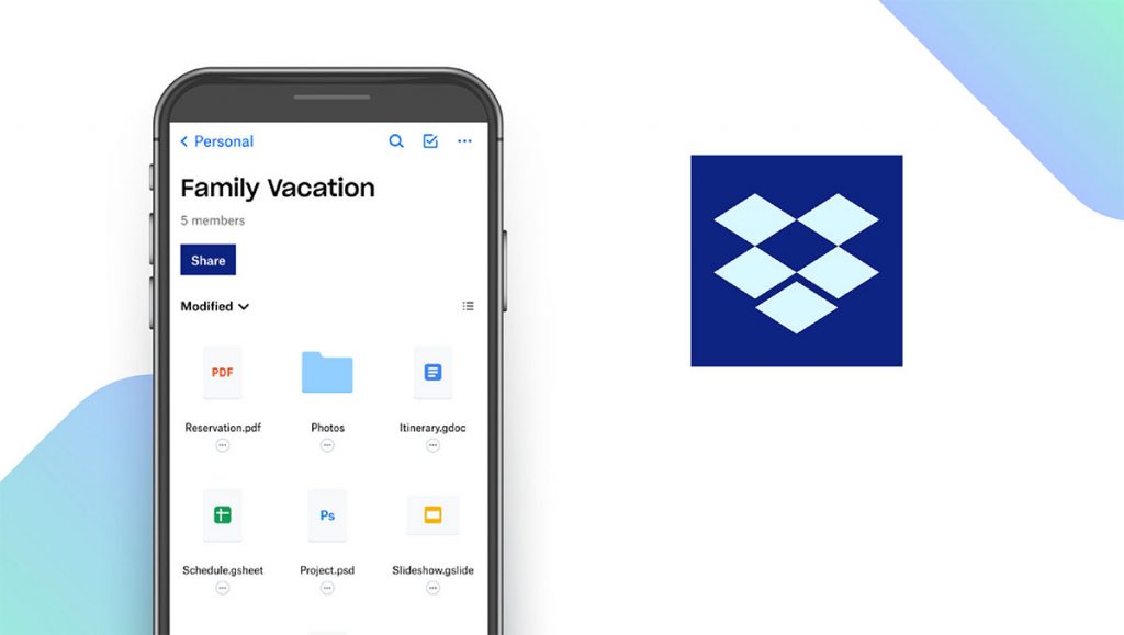 Dropbox Scan feature