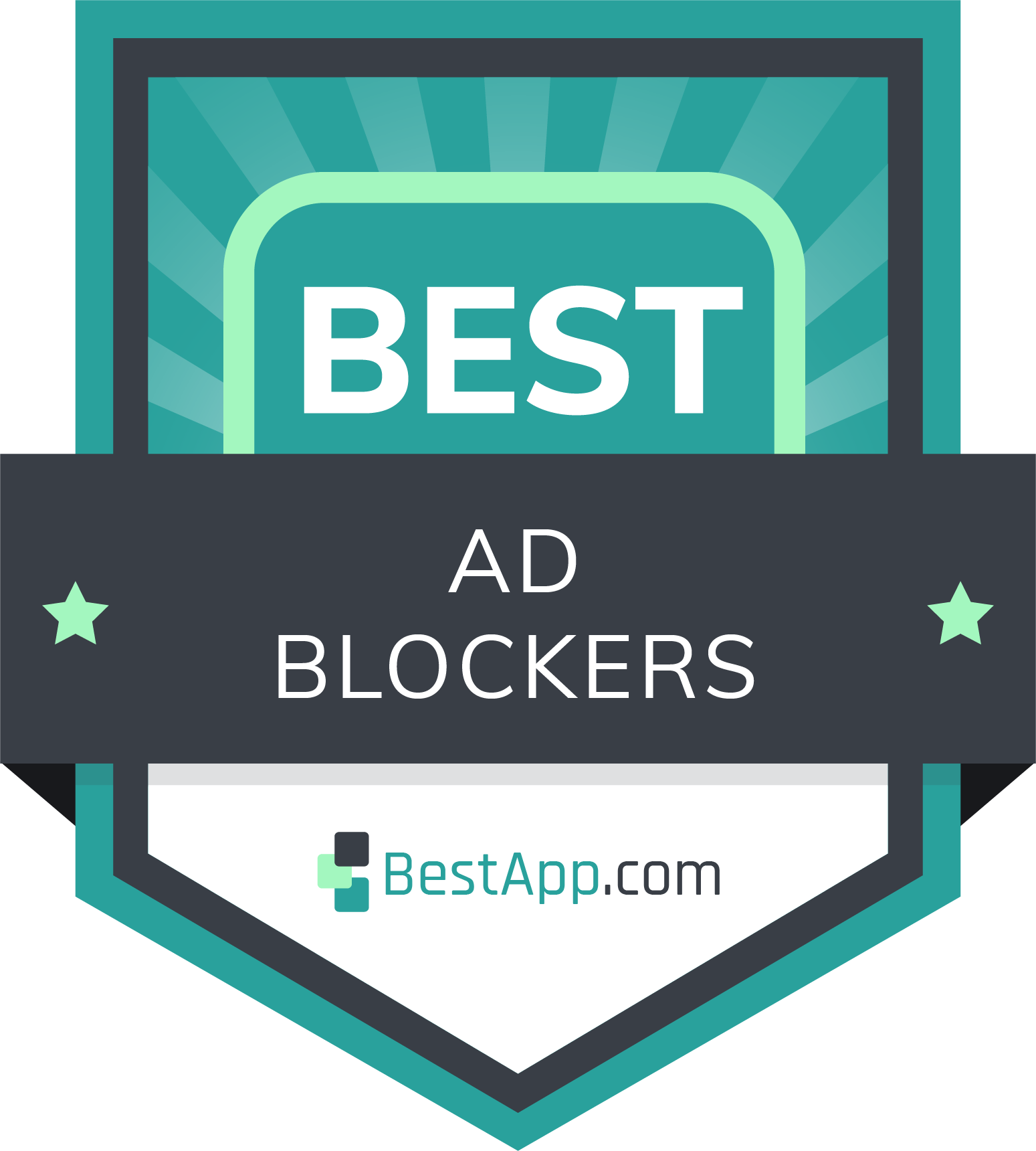 Best Ad Blockers Badge