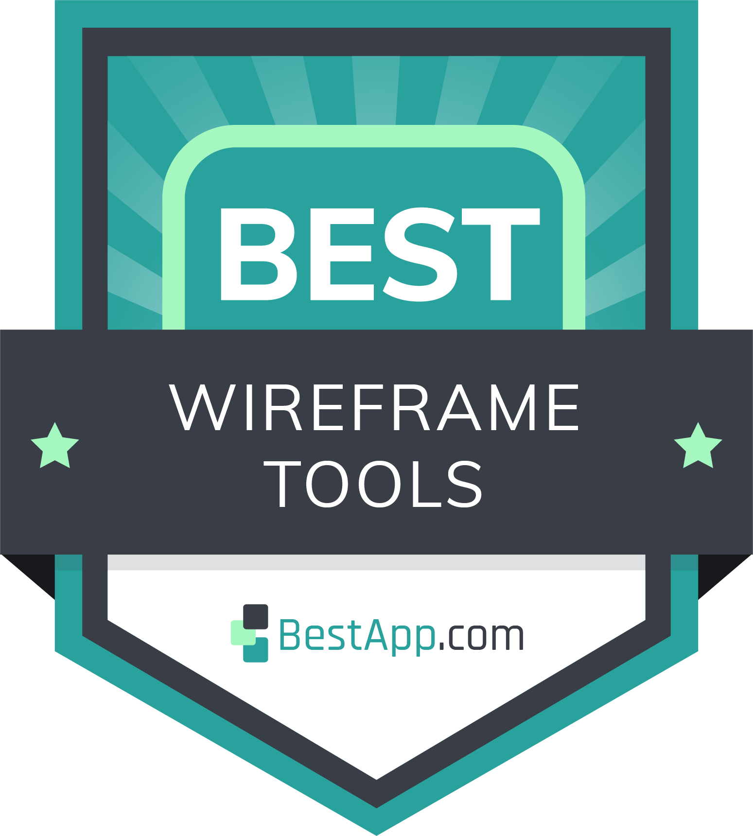 Best Wireframe Tools Badge