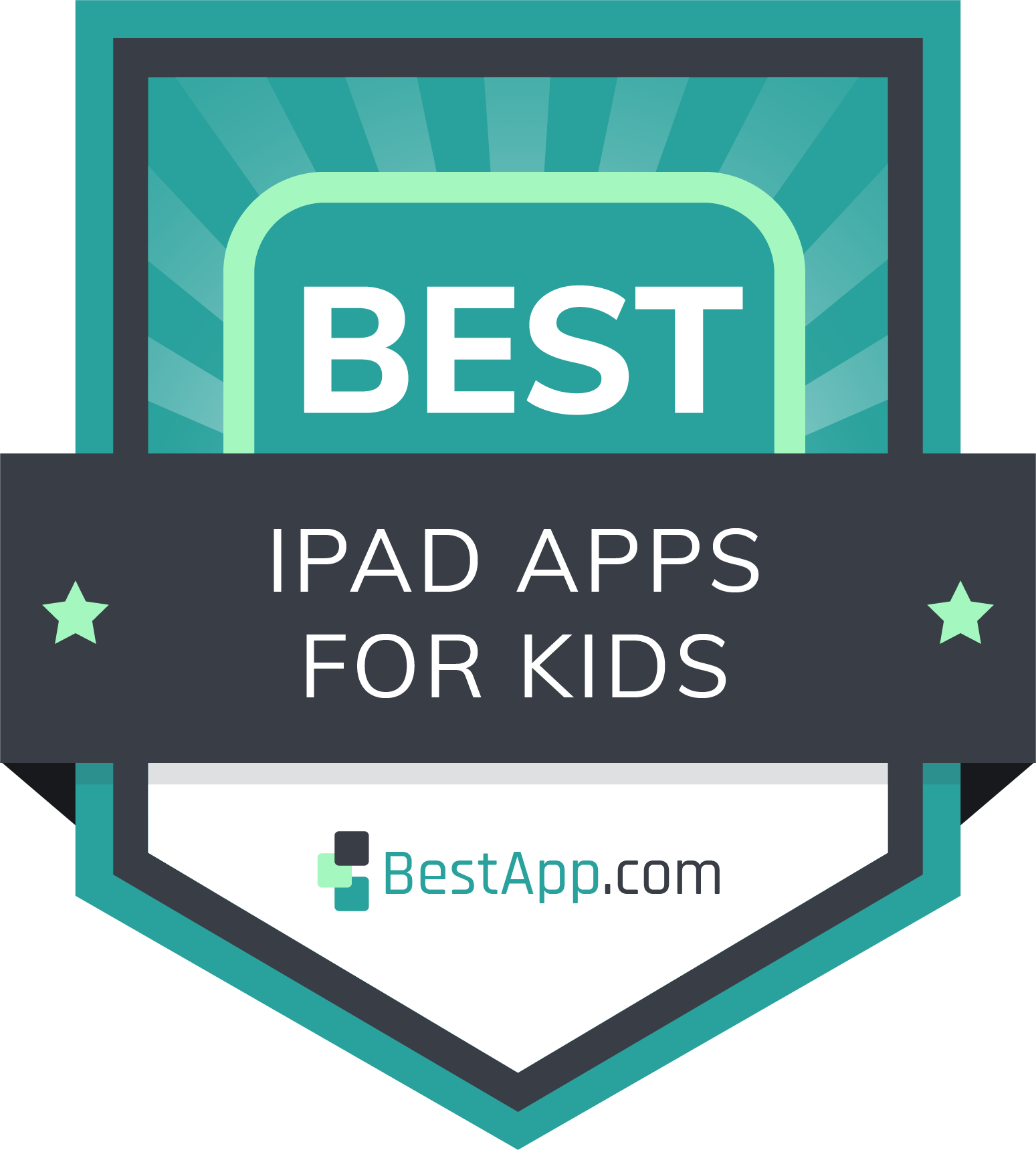 Best iPad Apps for Kids Badge