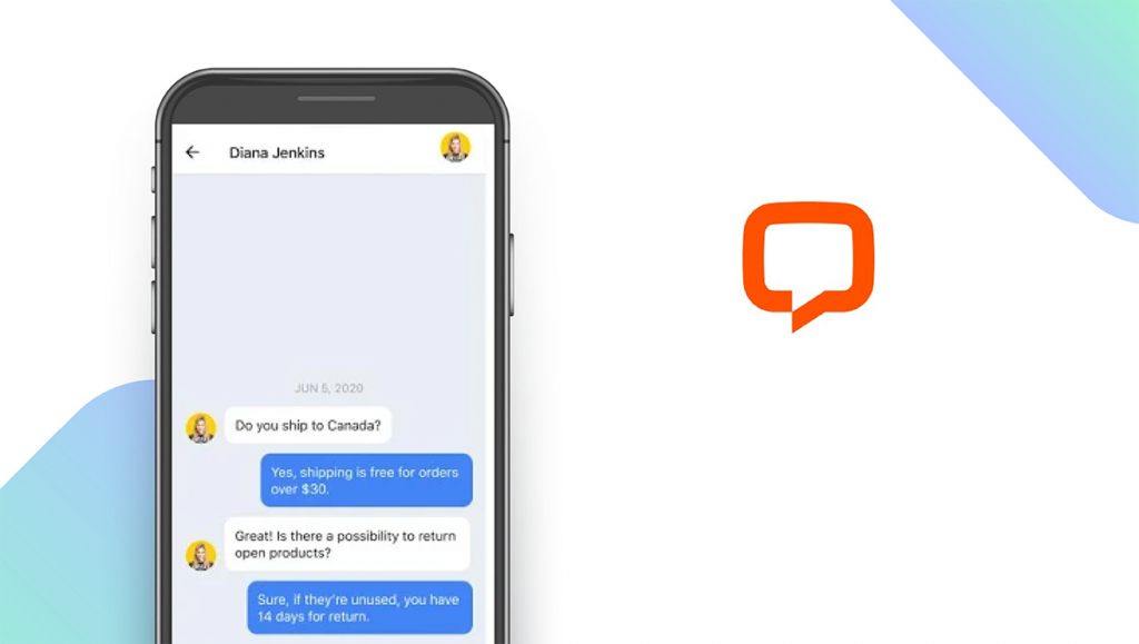 LiveChat App feature