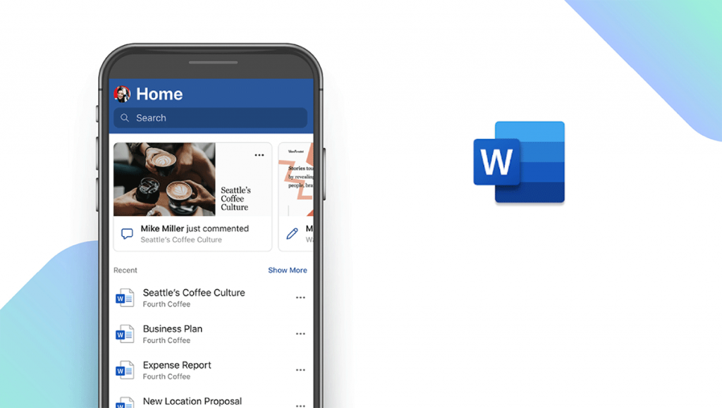 Microsoft Word App feature