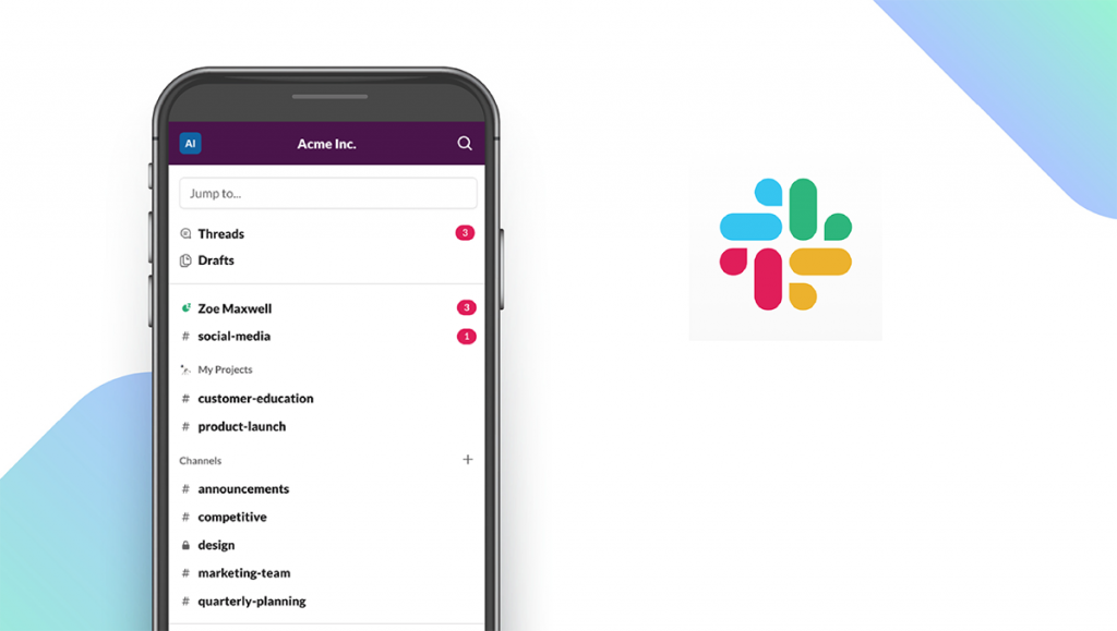 Slack feature