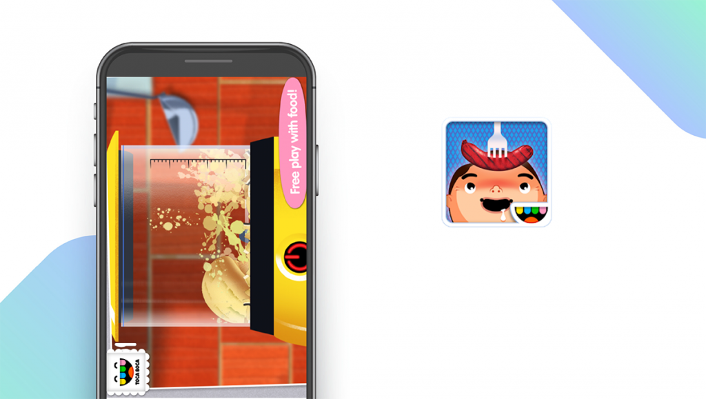 Toca Kitchen App feature