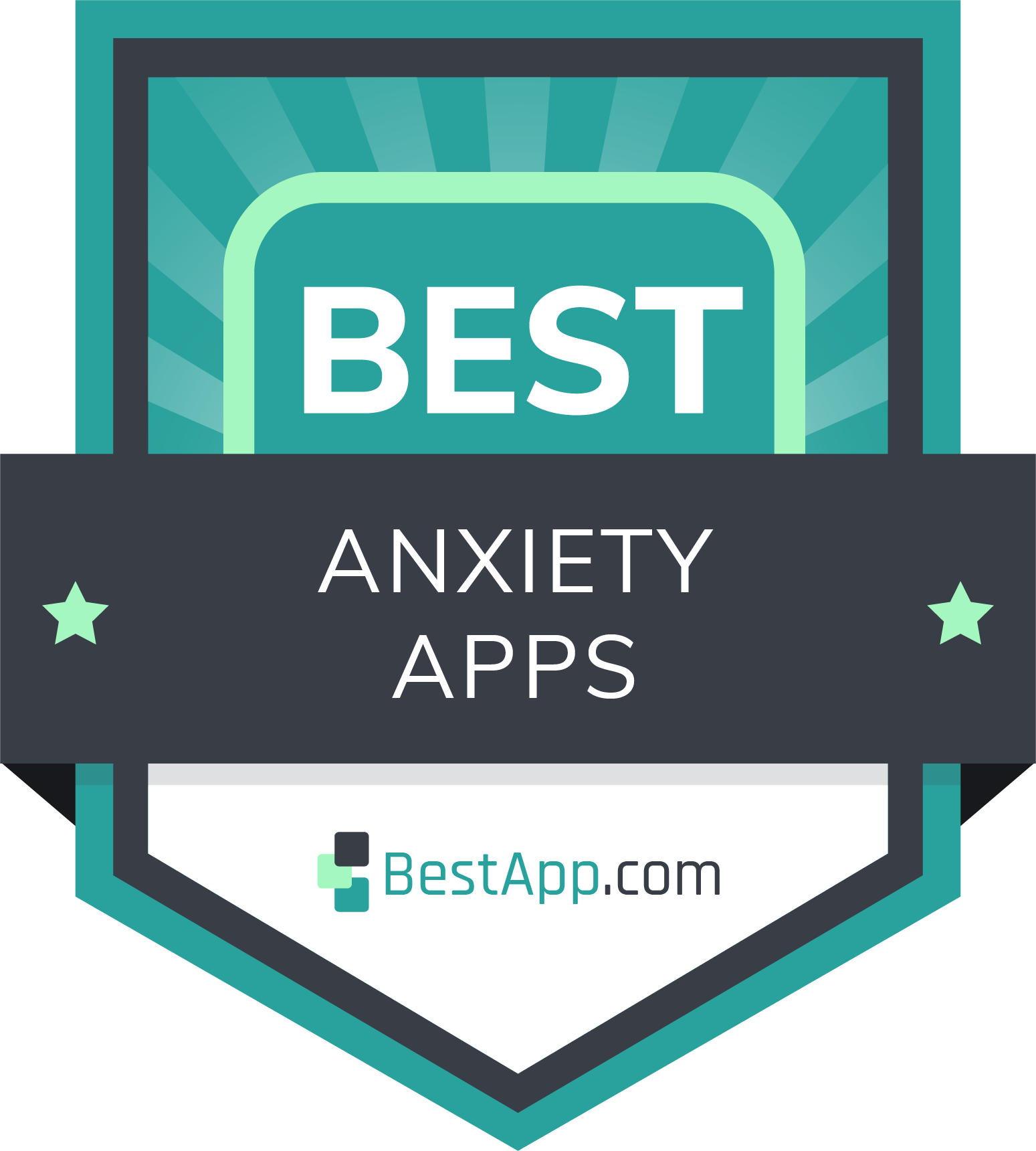 Best Apps for Anxiety Badge