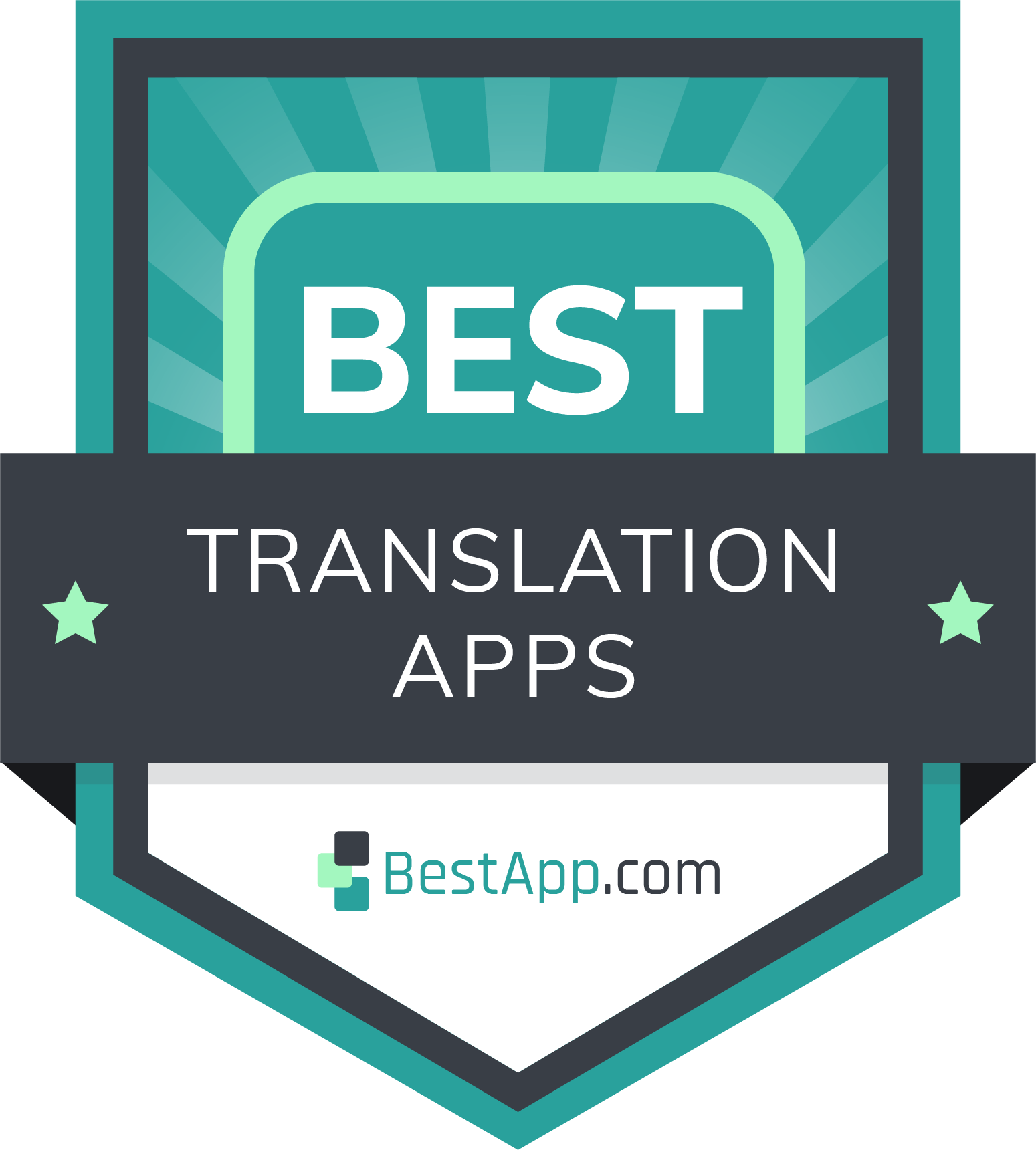 Best Translation Apps Badge