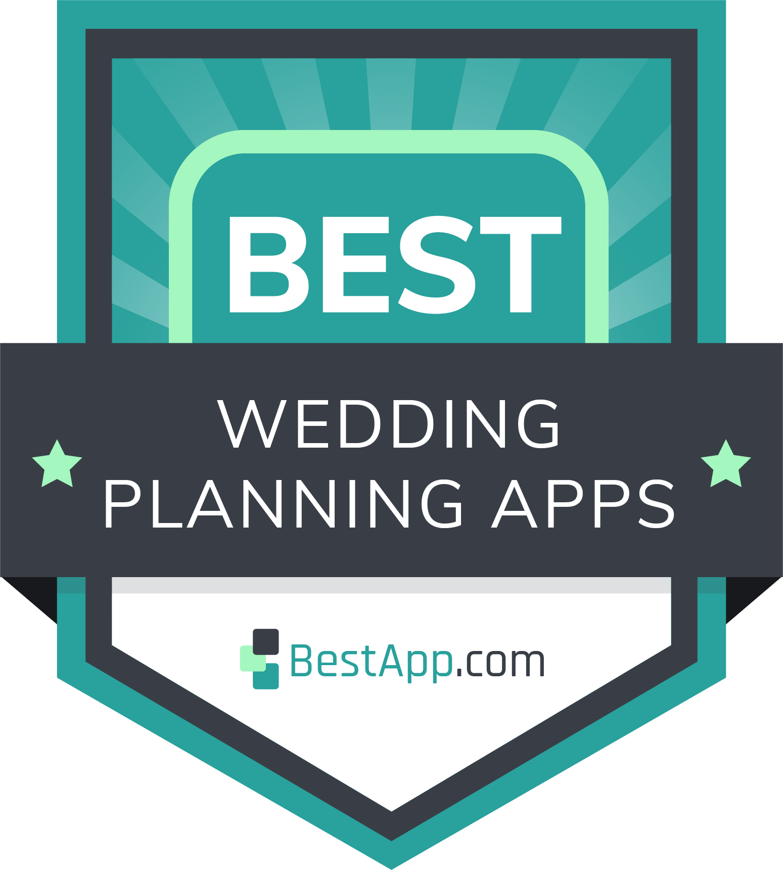 Best Wedding Planning Apps Badge
