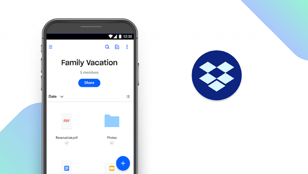 Dropbox App feature