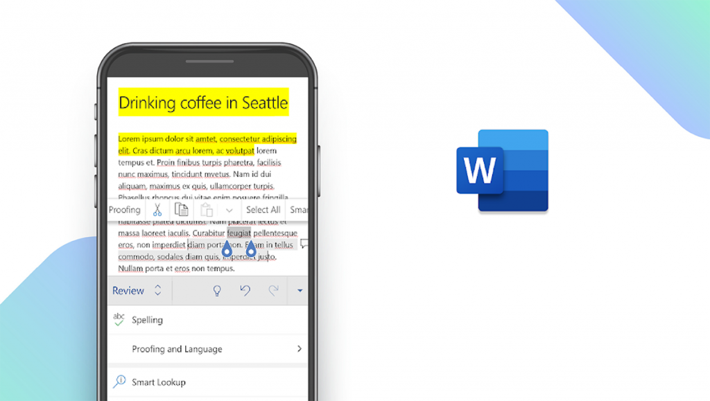 Microsoft Word App feature