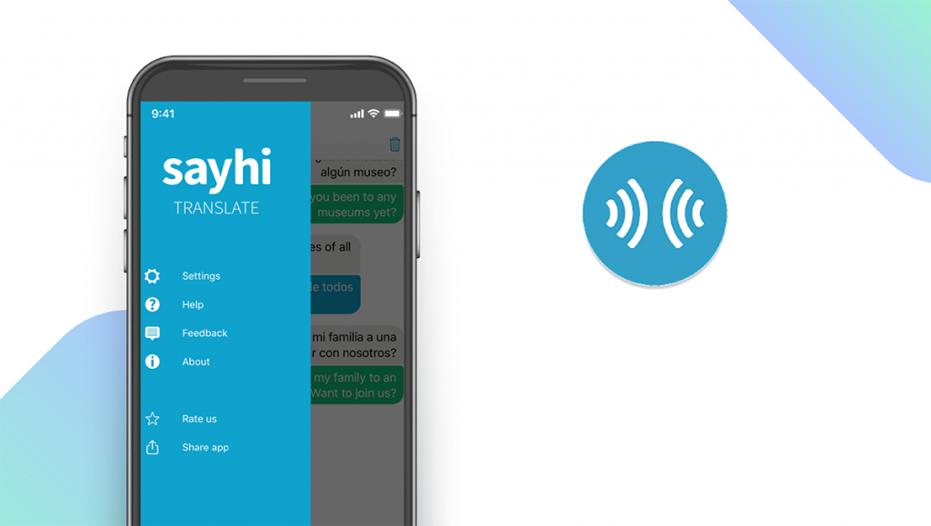 SayHi App feature