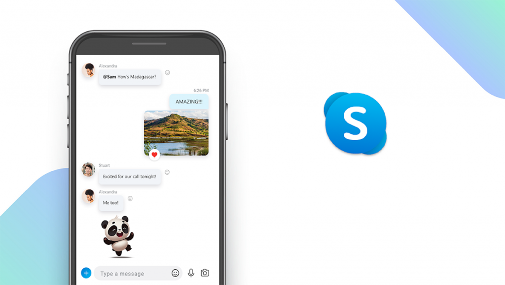 Skype App feature