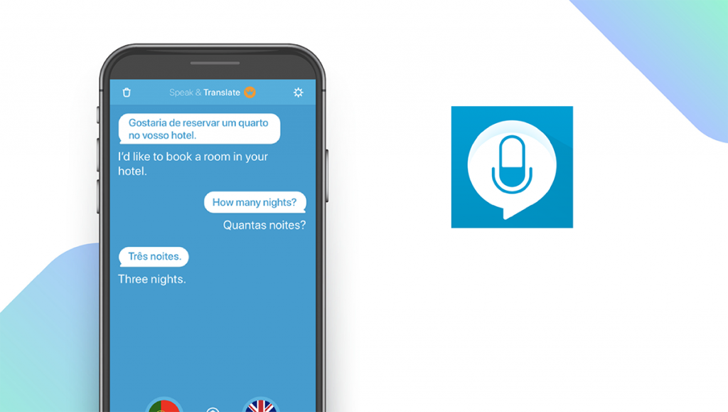 Speak & Translate App feature