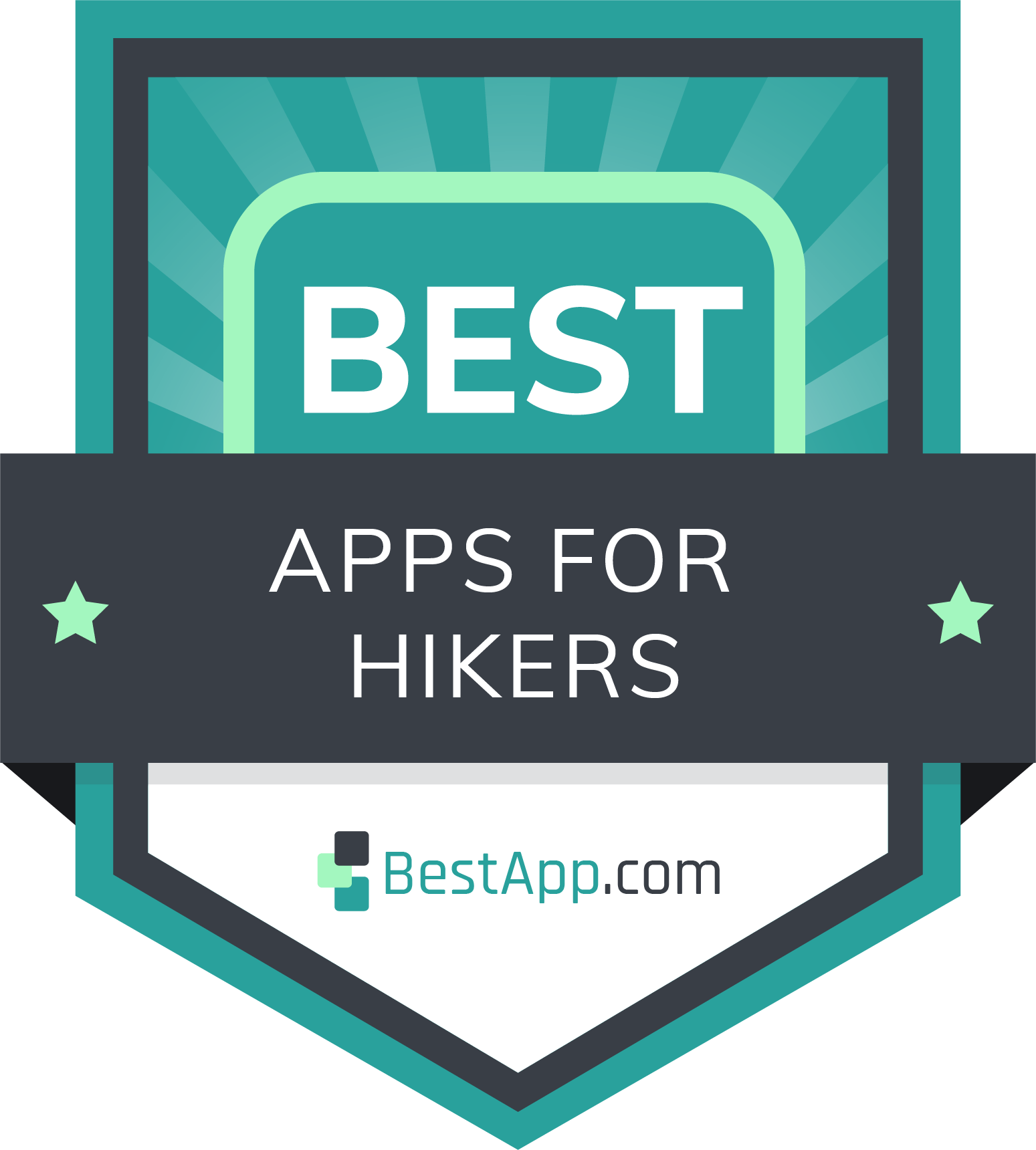 Best for Hikers Badge