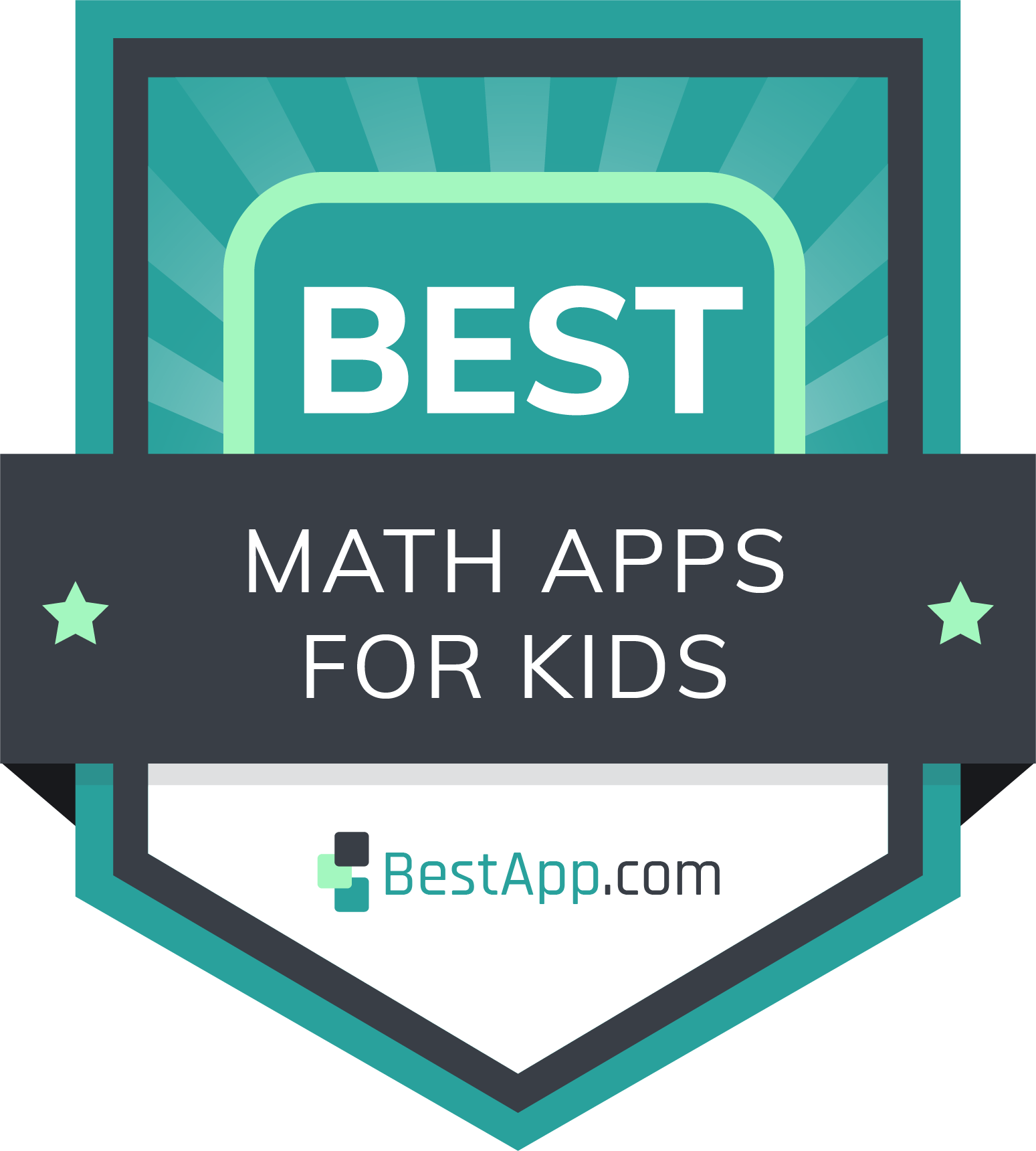Best Math Apps for Kids Badge