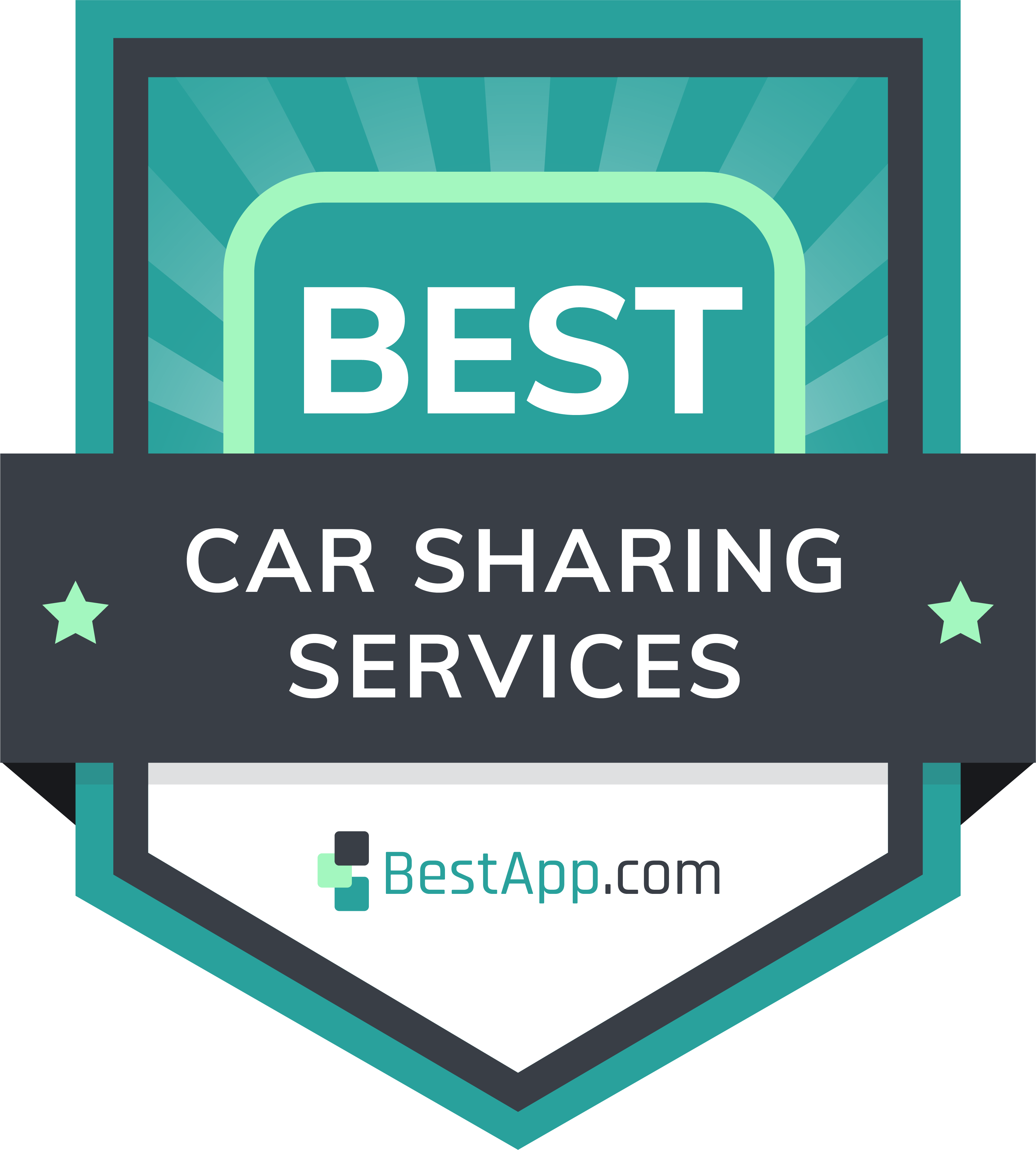 Best Car Sharing Services Badge
