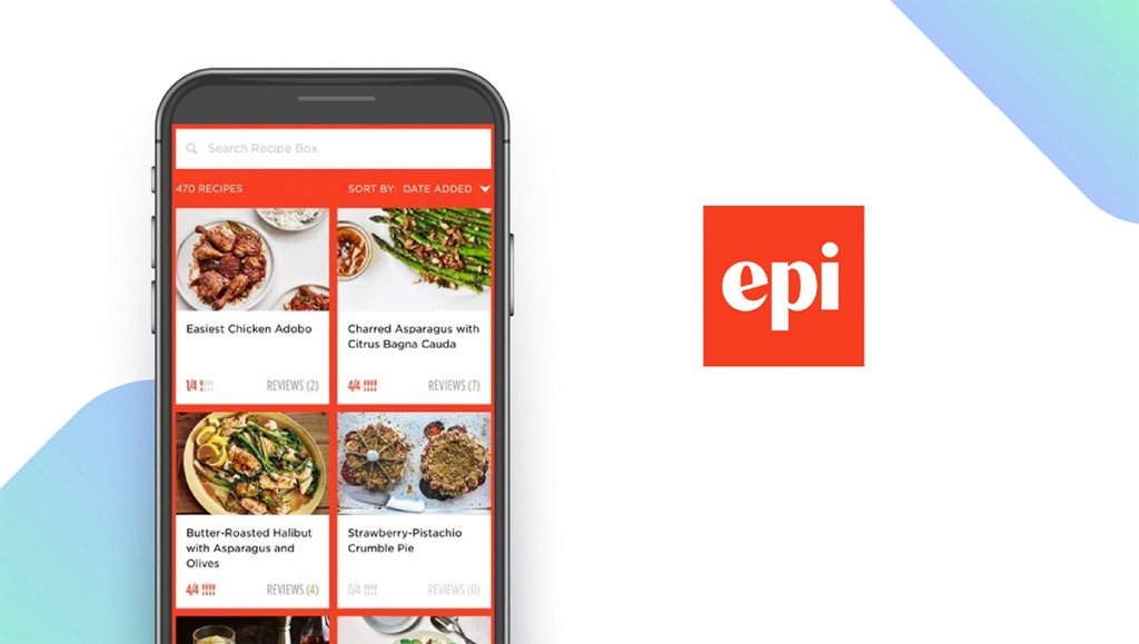Epicurious App feature