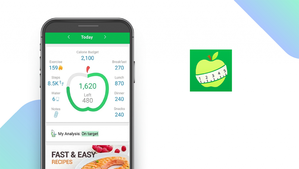 MyNetDiary Calorie Counter App feature