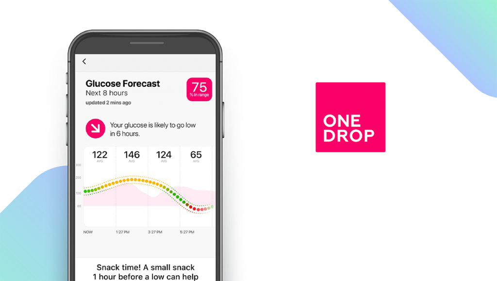One Drop for Diabetes Health App feature