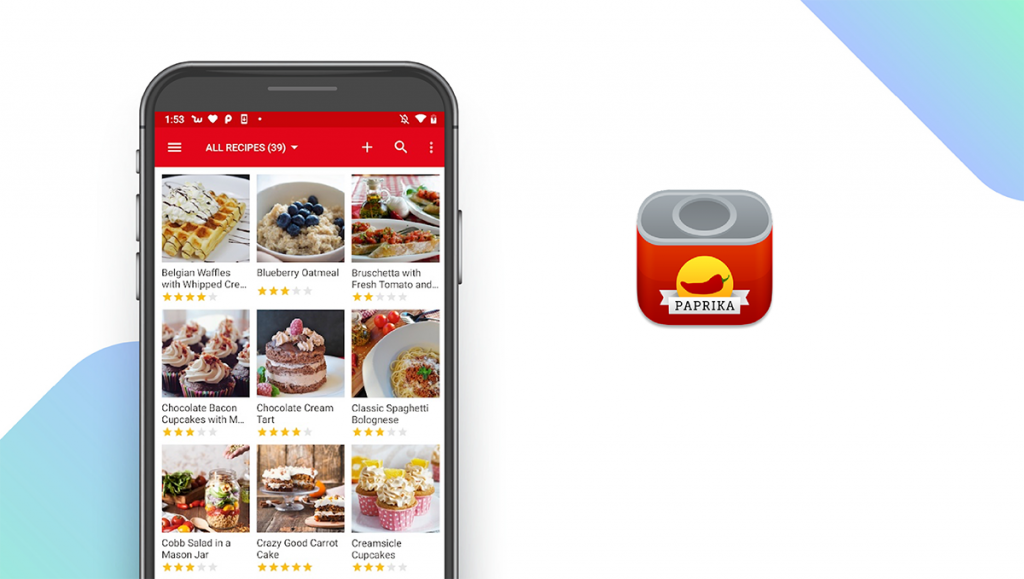 Paprika Recipe Manager 3 App feature