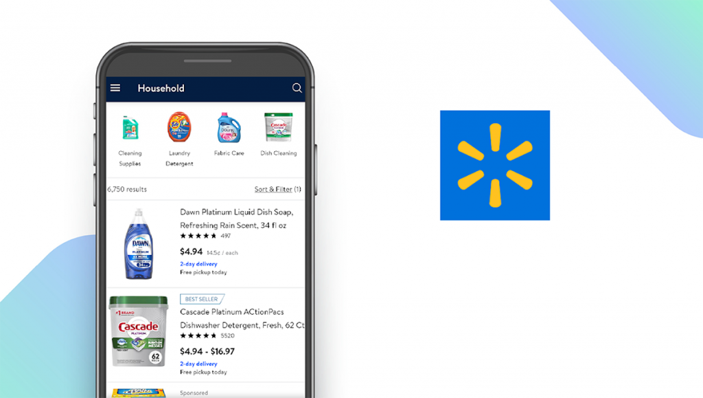 Walmart App feature