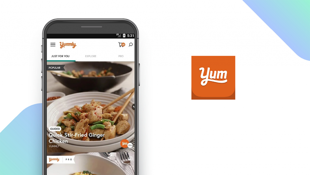 Yummly App feature
