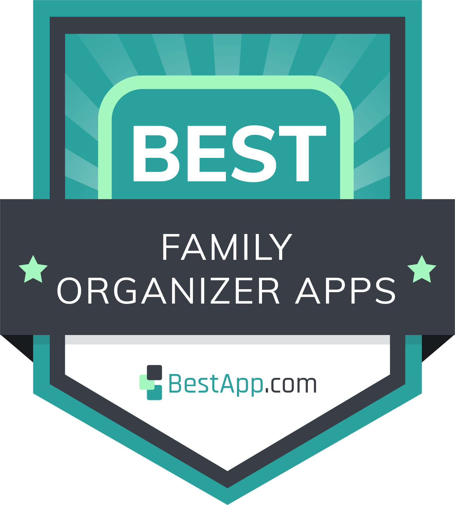 Best Family Organizer Apps Badge