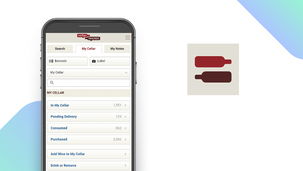 CellarTracker App feature