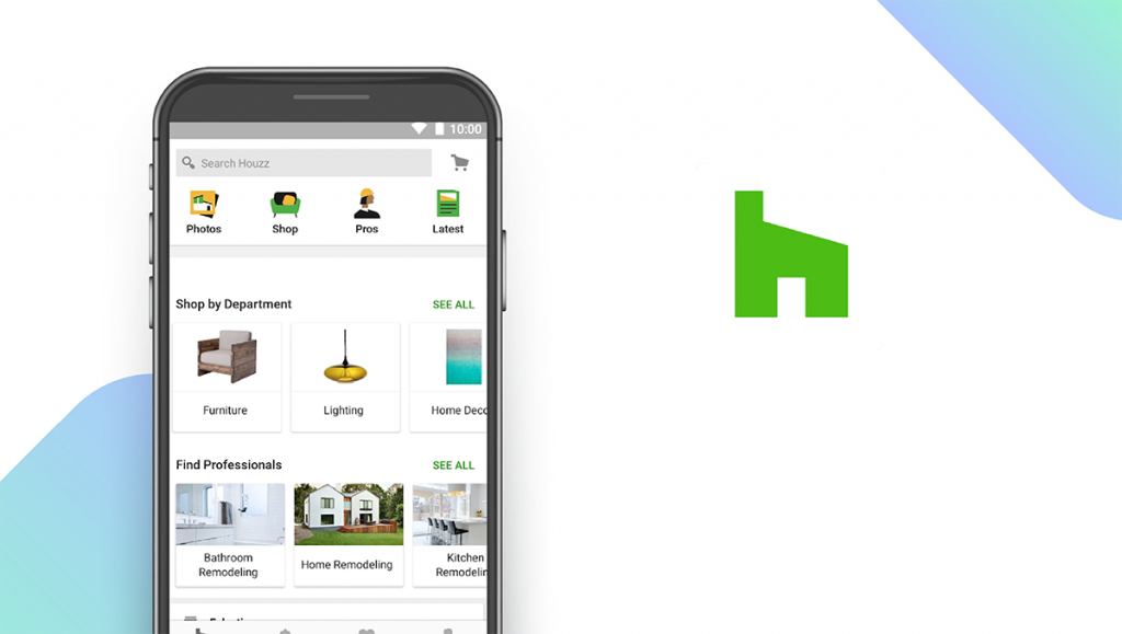 Houzz App feature