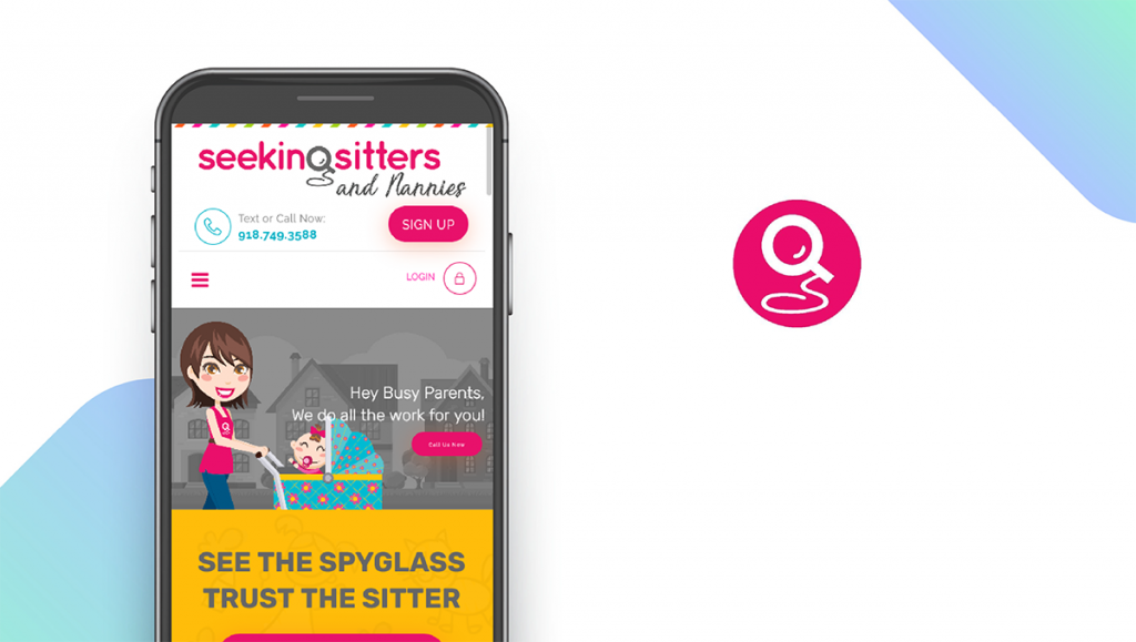 SeekingSitters and Nannies App feature
