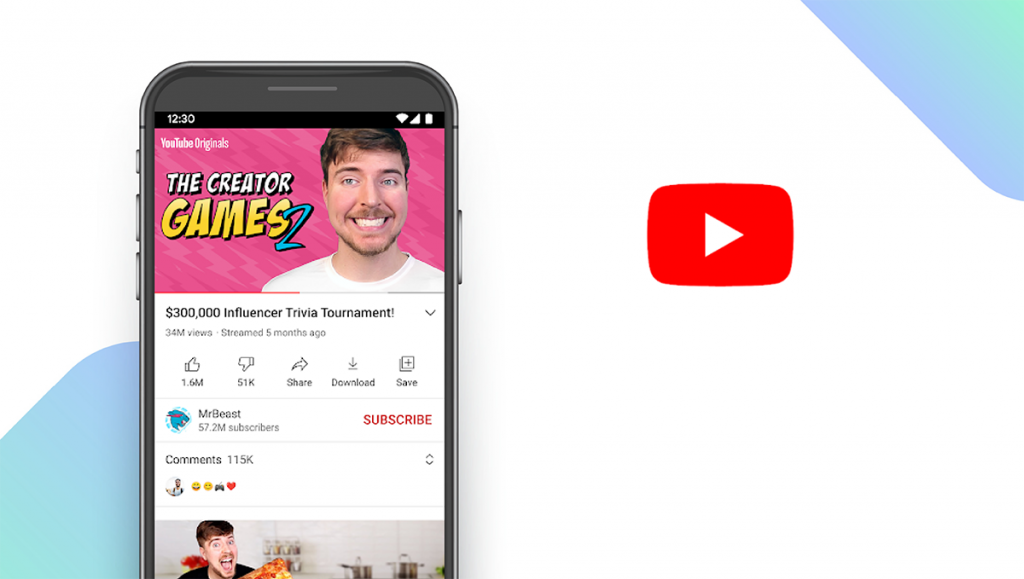 YouTube App feature