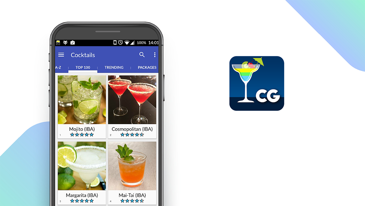Cocktails Guru App feature