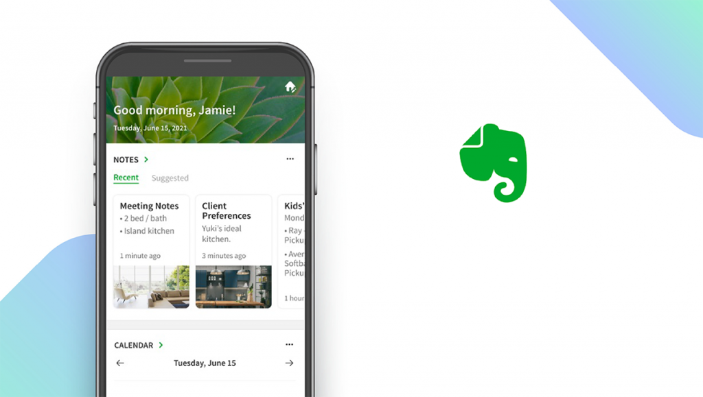 Evernote App feature