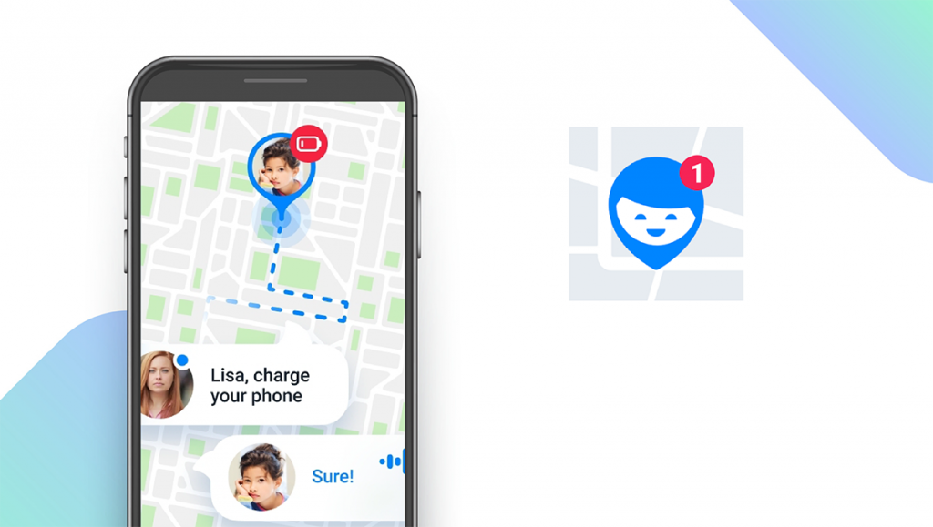Find My Kids App feature