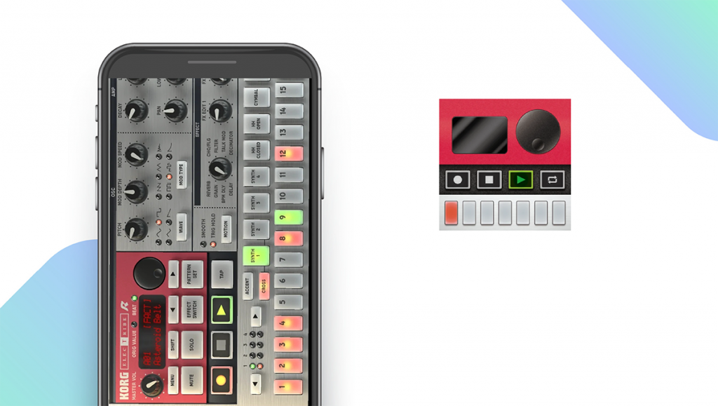 Korg iElectribe App feature
