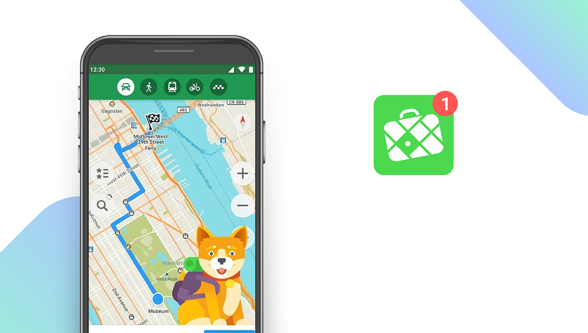 MAPS.ME App feature