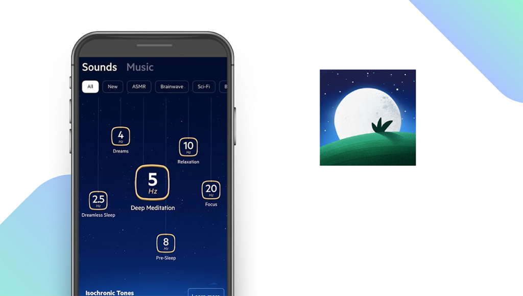 Relax Melodies: Sleep Sounds App feature