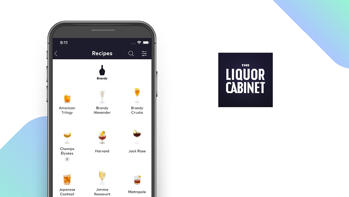 The Liquor Cabinet App feature
