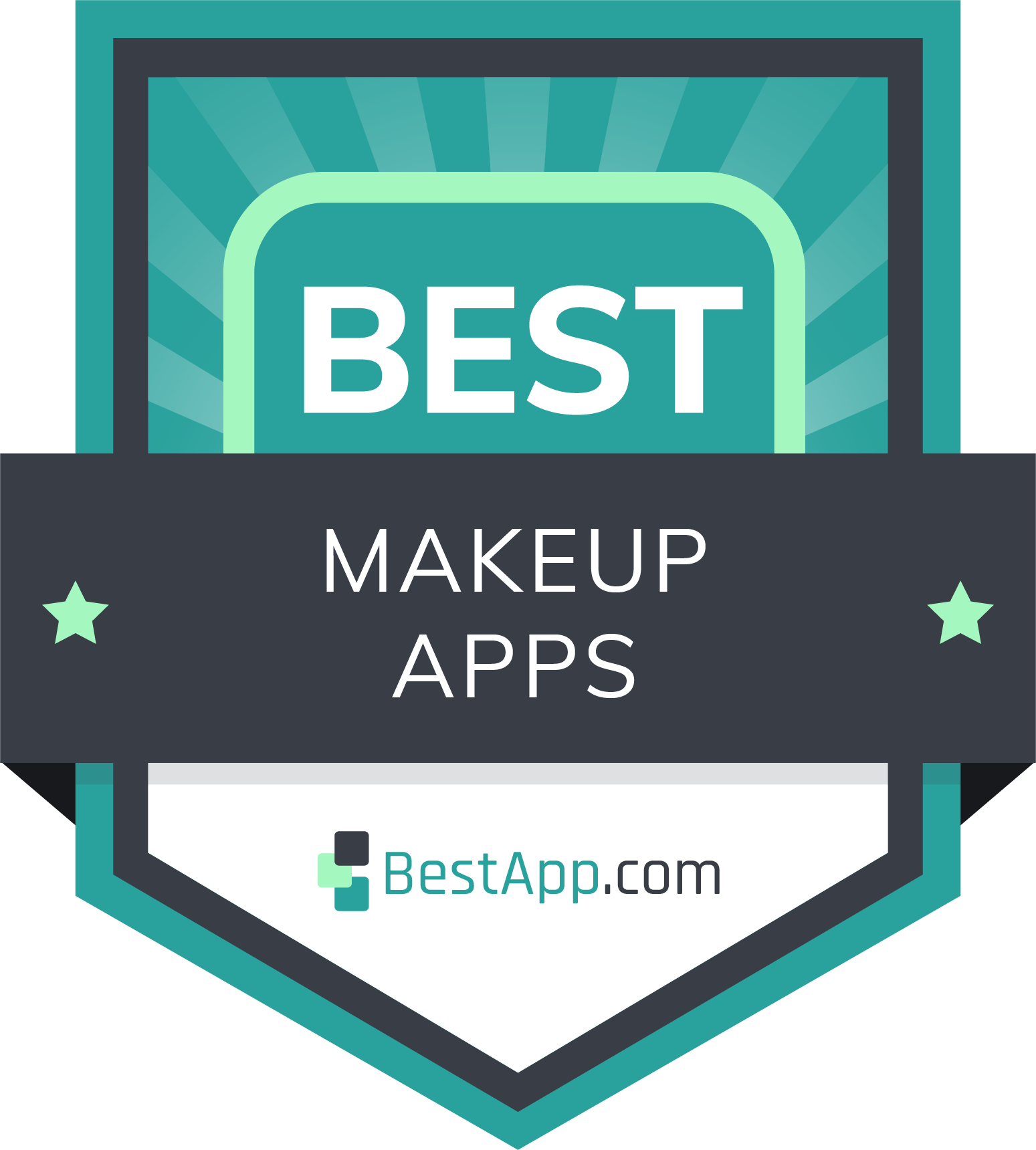 Best Makeup Apps Badge