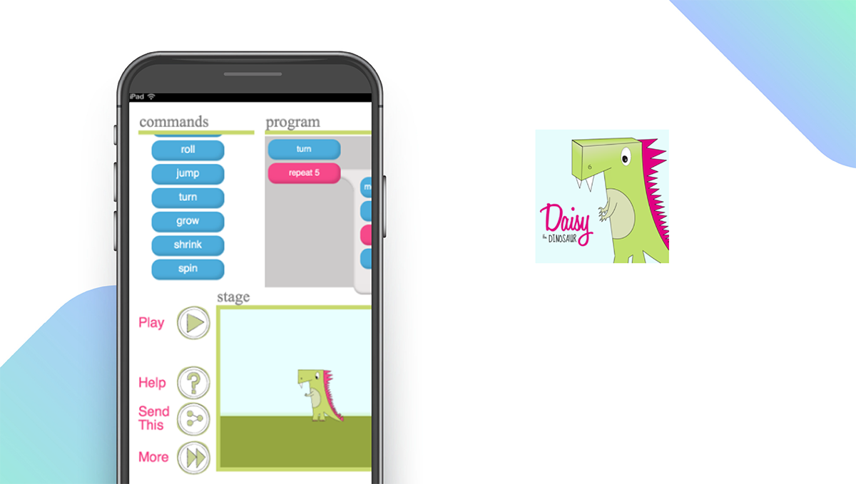 Daisy the Dinosaur App feature