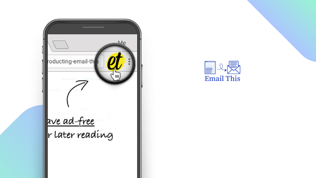 EmailThis App feature