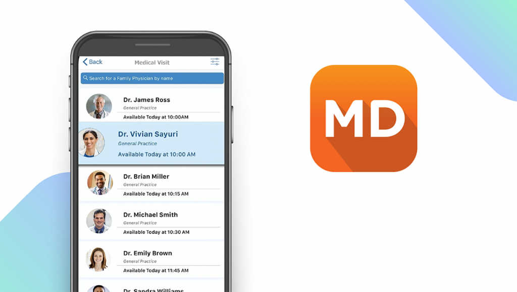 MDLive App feature