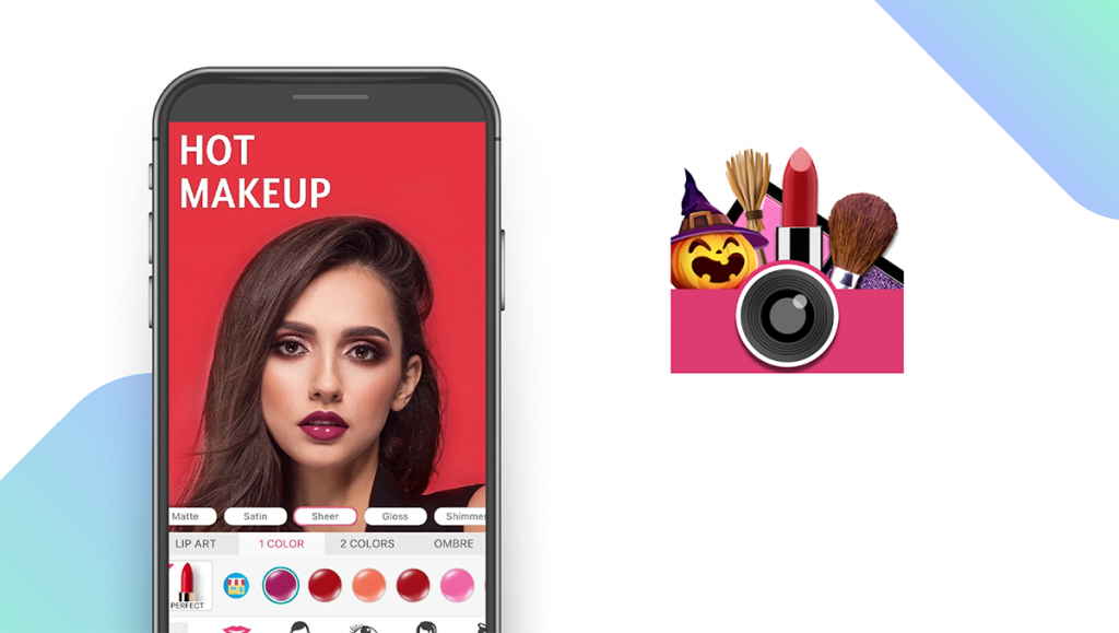 YouCam Makeup App feature