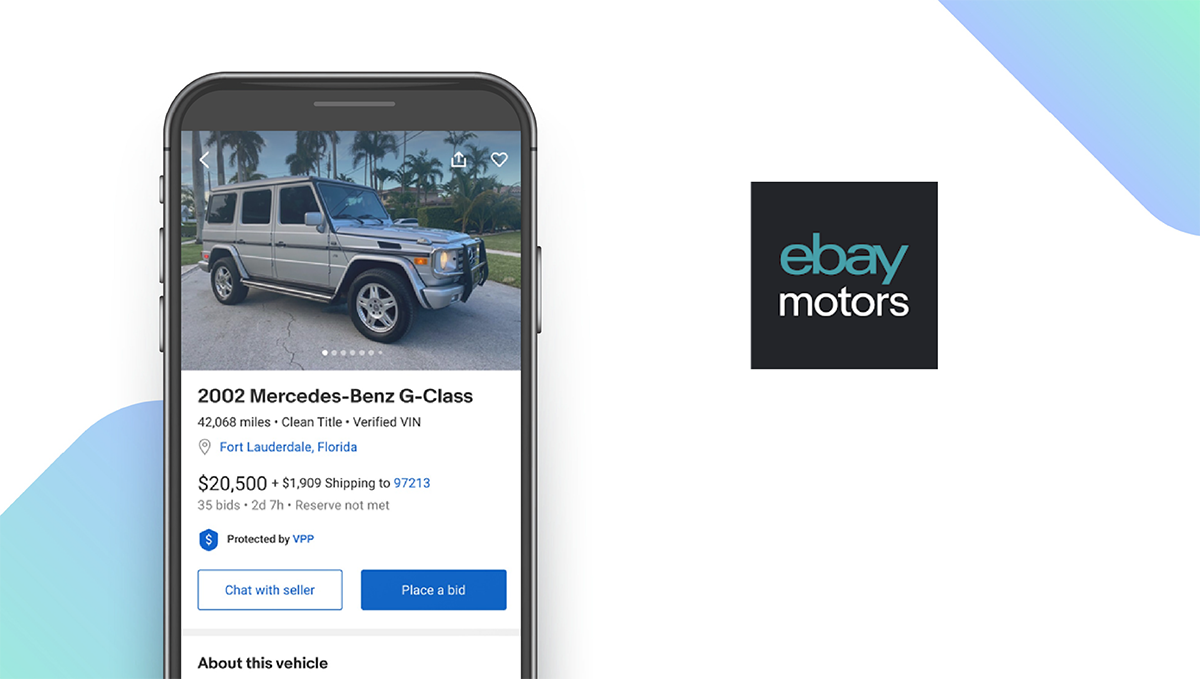 eBay Motors App feature