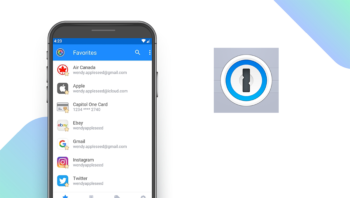 1Password App feature